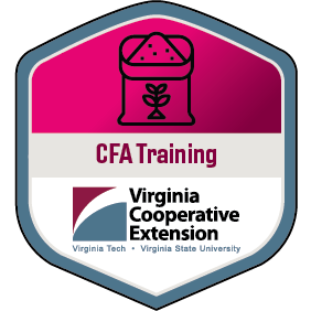 Certified Fertilizer Applicator Badge – Virginia Cooperative Extension / Virginia Tech